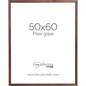 Focus Soul képkeret - diófa furnér (50x60) plexi Focus Soul képkeret - diófa furnér (50x60) plexi