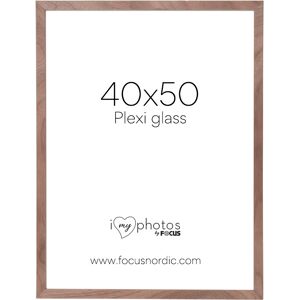 Focus Soul képkeret - diófa furnér (40x50) plexi Focus Soul képkeret - diófa furnér (40x50) plexi