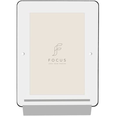 Focus Photo Block fotótartó/képkeret 10x15cm (akrilüveg) - fehér Focus Photo Block fotótartó/képkeret 10x15cm (akrilüveg) - fehér