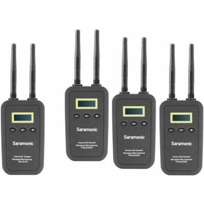 Saramonic VmicLink5 vezeték nélküli rendszer RX + TX + TX + TX Kit Saramonic VmicLink5 vezeték nélküli rendszer RX + TX + TX + TX Kit