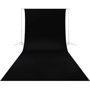 Caruba gyűrődésálló háttér 2,60m x 6m fekete Caruba gyűrődésálló háttér 2,60m x 6m fekete