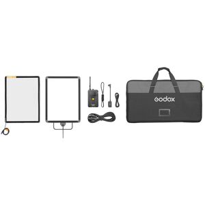 Godox AD21 K2 LED-panel Kit -60x90cm -CRMX/ Bluetooth Godox AD21 K2 LED-panel Kit -60x90cm -CRMX/ Bluetooth