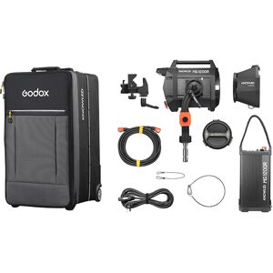 Godox Knowled MG1200R K1 RGB Lámpa készlet -gurulós bőrönd Godox Knowled MG1200R K1 RGB Lámpa készlet -gurulós bőrönd