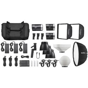 Godox ML-KIT1 ML60 & ML30 tripla LED videólámpa szett Godox ML-KIT1 ML60 & ML30 tripla LED videólámpa szett