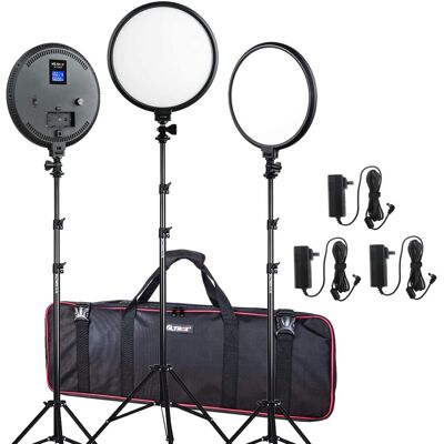 Viltrox VL-500T LED Lámpa Trio Kit - 3300K–5600K Viltrox VL-500T LED Lámpa Trio Kit - 3300K–5600K