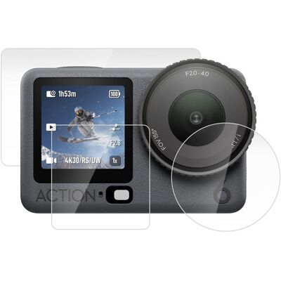 Puluz DJI Osmo Action 6-hoz edzett üveg-kit (3 db) Puluz DJI Osmo Action 6-hoz edzett üveg-kit (3 db)