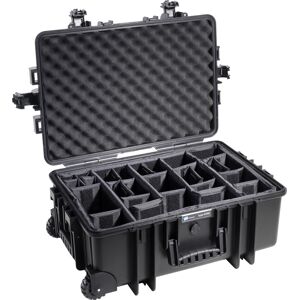 BW Outdoor Cases 6700 keménytok, fekete, rekeszes rendszerezővel (divider system) BW Outdoor Cases 6700 keménytok, fekete, rekeszes rendszerezővel (divider system)