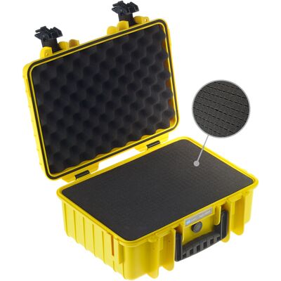 BW Outdoor Cases Type 4000 kemény védőkoffer előre formázott szivacsozással, sárga (pre-cut foam, yellow) BW Outdoor Cases Type 4000 kemény védőkoffer előre formázott szivacsozással, sárga (pre-cut foam, yellow)