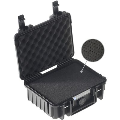 BW Outdoor Cases Type 500 kemény védőkoffer (előre formázott habbal, fekete – pre-cut foam, black) BW Outdoor Cases Type 500 kemény védőkoffer (előre formázott habbal, fekete – pre-cut foam, black)