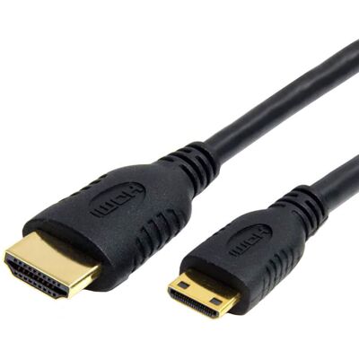 Caruba HDMI-kábel, A-C(Mini), 5 m, fekete Caruba HDMI-kábel, A-C(Mini), 5 m, fekete