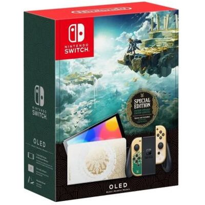 Nintendo Switch OLED Model Zelda: Tears Kingdom Limited Edition (arany) Nintendo Switch OLED Model Zelda: Tears Kingdom Limited Edition (arany)