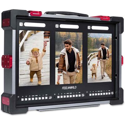 Feelworld PS101 3x10,1" tripla függőleges kijelzős monitor - Triple Vertical Display Monitor Feelworld PS101 3x10,1" tripla függőleges kijelzős monitor - Triple Vertical Display Monitor