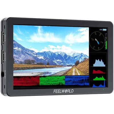 Feelworld T6 6 hüvelykes Monitor Fém Házban Feelworld T6 6 hüvelykes Monitor Fém Házban
