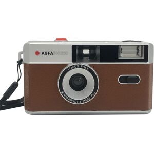 AgfaPhoto újratölthető analóg fényképezőgép 35mm (barna) AgfaPhoto újratölthető analóg fényképezőgép 35mm (barna)