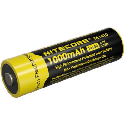 Nitecore NL1410 14500 Li-ion akkumulátor 1000mAh Nitecore NL1410 14500 Li-ion akkumulátor 1000mAh