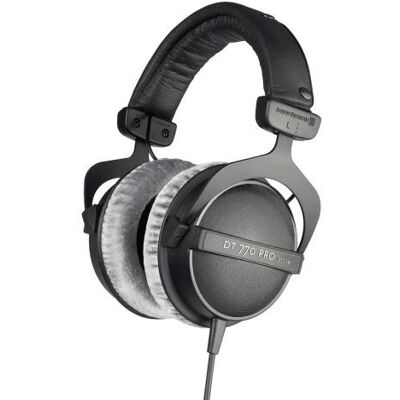 Beyerdynamic DT 770 PRO 80 Ohm vezetékes over-ear fejhallgató (fekete) Beyerdynamic DT 770 PRO 80 Ohm vezetékes over-ear fejhallgató (fekete)
