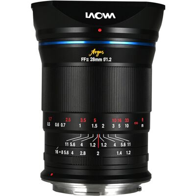 Laowa Argus 28mm f/1.2 FF Canon RF kamera objektív Laowa Argus 28mm f/1.2 FF Canon RF kamera objektív