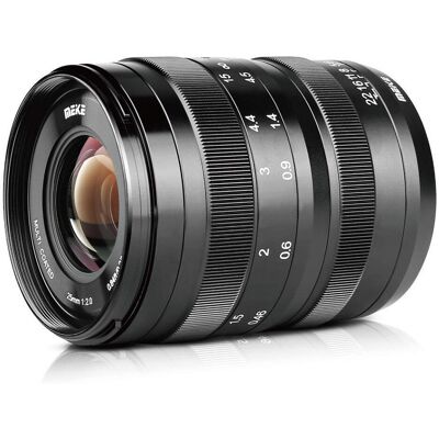 Meike 25mm F2.0 Sony E-sínű objektív - Kompakt & Éles Meike 25mm F2.0 Sony E-sínű objektív - Kompakt & Éles
