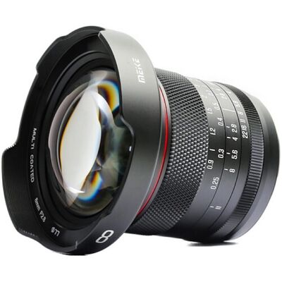 Meike MK-8mm F2.8 M4/3 objektív Meike MK-8mm F2.8 M4/3 objektív
