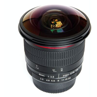 Meike MK-8mm F3.5 Nikon 1 objektív Meike MK-8mm F3.5 Nikon 1 objektív