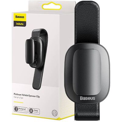 Baseus Platinum autós szemüvegtartó (fekete) Baseus Platinum autós szemüvegtartó (fekete)