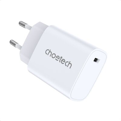 Choetech Q5004 USB-C Töltő - 20W, Fehér Choetech Q5004 USB-C Töltő - 20W, Fehér