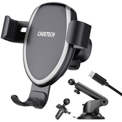 Choetech 10W Gravity vezeték nélküli autós töltő T536-S Choetech 10W Gravity vezeték nélküli autós töltő T536-S