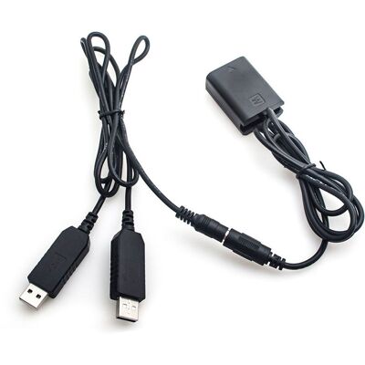 Caruba Sony NP FW50 Folyamatos Töltő akkumulátor + 5V 2A kettős USB kábel Caruba Sony NP FW50 Folyamatos Töltő akkumulátor + 5V 2A kettős USB kábel