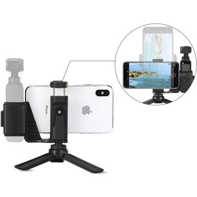 Caruba Osmo Pocket telefontartó szett + asztali tripod (Osmo Pocket Phone Holder Set ABS) Caruba Osmo Pocket telefontartó szett + asztali tripod (Osmo Pocket Phone Holder Set ABS)