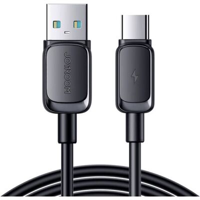 Joyroom USB-C Kábel 3A, 1.2m, (Fekete) (S-AC027A14-1-2m-Bl) Joyroom USB-C Kábel 3A, 1.2m, (Fekete) (S-AC027A14-1-2m-Bl)