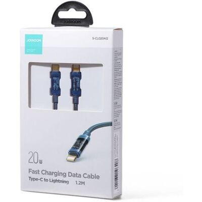 Joyroom USB-C a Lightning kábel - Gyors töltés 20W - Kék Joyroom USB-C a Lightning kábel - Gyors töltés 20W - Kék