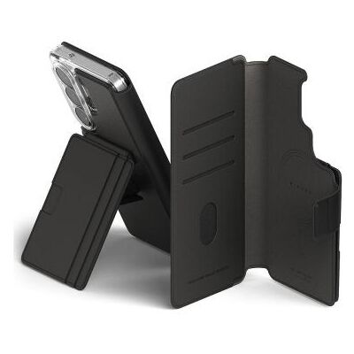 Ringke Galaxy S26 Ultra tok Folio állvány Wallet mágneses (fekete) Ringke Galaxy S26 Ultra tok Folio állvány Wallet mágneses (fekete)