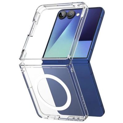 Ringke Galaxy Z Flip 7 tok Fusion mágneses átlátszó Ringke Galaxy Z Flip 7 tok Fusion mágneses átlátszó