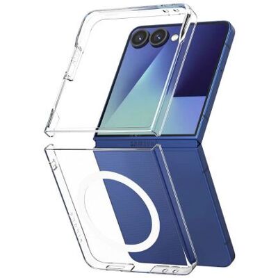 Ringke Galaxy Z Flip 7 tok vékony mágneses átlátszó Ringke Galaxy Z Flip 7 tok vékony mágneses átlátszó