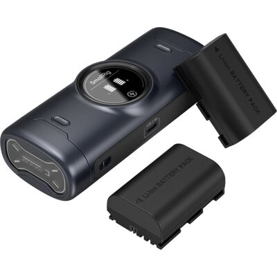 SmallRig LP-E6P akkumulátor hordozható dupla gyorstöltő tok (5695) - fekete SmallRig LP-E6P akkumulátor hordozható dupla gyorstöltő tok (5695) - fekete