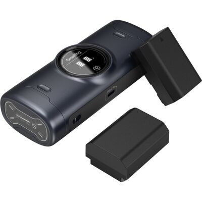 SmallRig NP-FZ100 akkumulátor hordozható dupla gyorstöltő tok (5696) - fekete SmallRig NP-FZ100 akkumulátor hordozható dupla gyorstöltő tok (5696) - fekete