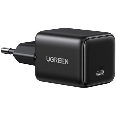 Ugreen X512 20 W GaN 1X USB-C fali töltő (fekete) Ugreen X512 20 W GaN 1X USB-C fali töltő (fekete)