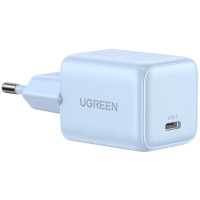 Ugreen X512 20W GaN 1X USB-C fali töltő (kék) Ugreen X512 20W GaN 1X USB-C fali töltő (kék)