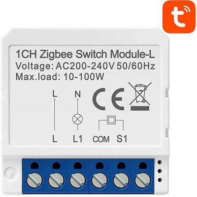 Avatto ZigBee Okos Kapcsoló Modul, nullvezeték nélkül (LZWSM16-W1) Avatto ZigBee Okos Kapcsoló Modul, nullvezeték nélkül (LZWSM16-W1)