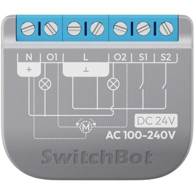 SwitchBot Relay Switch 2PM intelligens kétcsatornás relé SwitchBot Relay Switch 2PM intelligens kétcsatornás relé