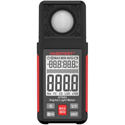 Habotest Digitális Fényerőmérő Precíziós szenzorral (HT603) Habotest Digitális Fényerőmérő Precíziós szenzorral (HT603)