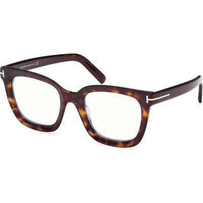 Tom Ford FT5880-B Tortoiseshell Négyzetes Szemüveg - Szemüveg Tom Ford FT5880-B Tortoiseshell Négyzetes Szemüveg - Szemüveg