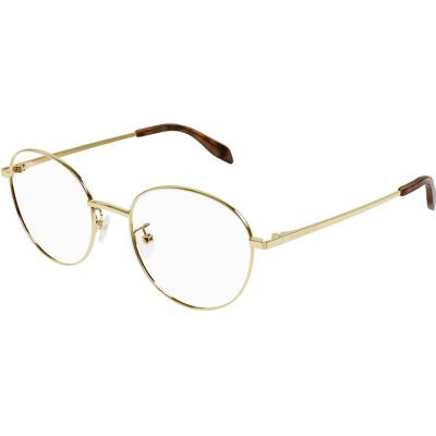 Alexander McQueen AM0414O 002 - Unisex szemüvegkeret - Arany Alexander McQueen AM0414O 002 - Unisex szemüvegkeret - Arany