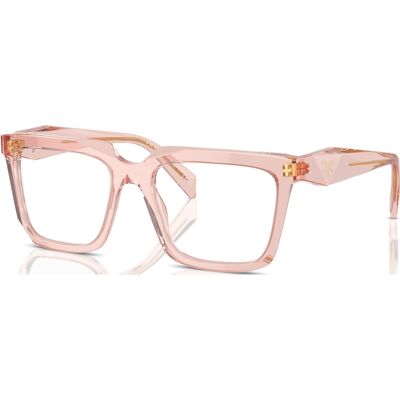 Prada PR A19V 19Q1O1 Rózsaszín Négyzet alakú Szemüveg - Szemüveg Prada PR A19V 19Q1O1 Rózsaszín Négyzet alakú Szemüveg - Szemüveg