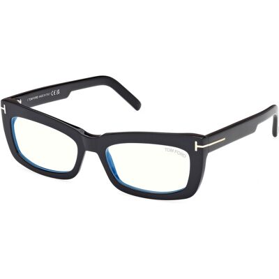 Tom Ford FT5966/B 001 Rektanguláris Szemüveg - Szemüveg Tom Ford FT5966/B 001 Rektanguláris Szemüveg - Szemüveg