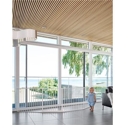 Babydan Térelválasztó, lépcsőrács, kandallórács - XXL-es méret, fehér (max. 350 cm) Babydan Térelválasztó, lépcsőrács, kandallórács - XXL-es méret, fehér (max. 350 cm)