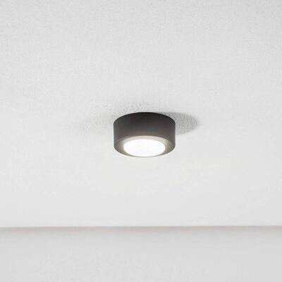 HELAM SPOT 53 mennyezeti spotlámpa, fekete, Ø 11,5 cm, fém, GX53, dimmelhető, Fekete, Nappali / Étkező, fém HELAM SPOT 53 mennyezeti spotlámpa, fekete, Ø 11,5 cm, fém, GX53, dimmelhető, Fekete, Nappali / Étkező, fém