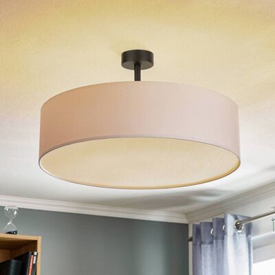 TK Lighting Rondo mennyezeti világítás, fehér, Ø 60 cm, dimmelhető, Fehér / opál, Hálószoba, Textil / szövet / selyem, Modern TK Lighting Rondo mennyezeti világítás, fehér, Ø 60 cm, dimmelhető, Fehér / opál, Hálószoba, Textil / szövet / selyem, Modern