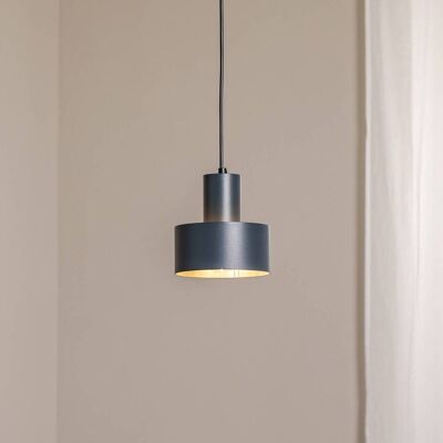 Sigma Lógó világítás Rif S, antracit, 1 izzó, Ø 15 cm, acél, dimmelhető, Fekete, Nappali / Étkező, fém, Modern Sigma Lógó világítás Rif S, antracit, 1 izzó, Ø 15 cm, acél, dimmelhető, Fekete, Nappali / Étkező, fém, Modern