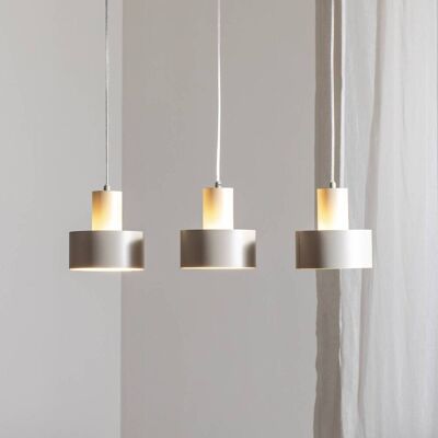 Sigma Lógó világítás Rif 3, taupe, 3 izzós, lineáris, acél, dimmelhető, Krém / borostyánsárga, Nappali / Étkező, fém, Modern Sigma Lógó világítás Rif 3, taupe, 3 izzós, lineáris, acél, dimmelhető, Krém / borostyánsárga, Nappali / Étkező, fém, Modern